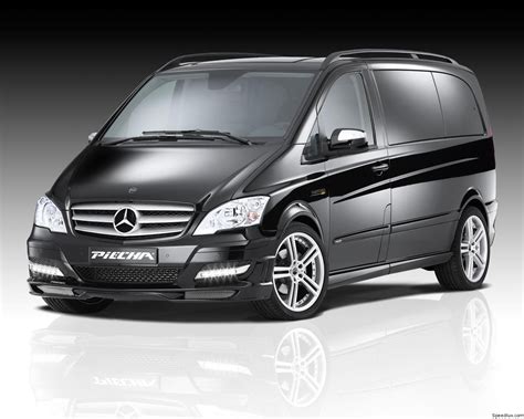 Mercedes-Benz Viano facelift gets full styling kit from JMS and Piecha Design