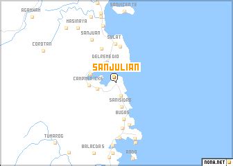 San Julian (Philippines) map - nona.net