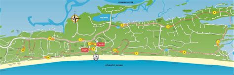 Kiawah Island Map | Color 2018