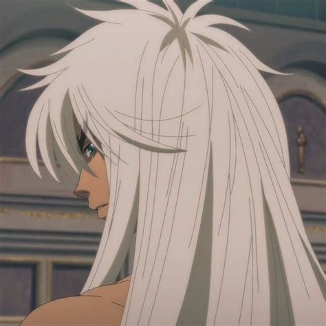 Anime Character with White Hair