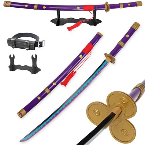 Buy Forgemith Anime Samurai Cosplay ：Roronoa Zoro s,Enma,Wado Ichimonji ...