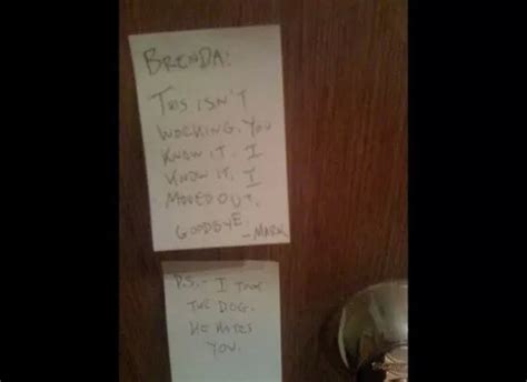 Top 10 Funny Break-Up Letters (10 Pics)