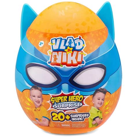 Vlad & Niki Robot Battle Superhero Surprise Egg - Walmart.com - Walmart.com