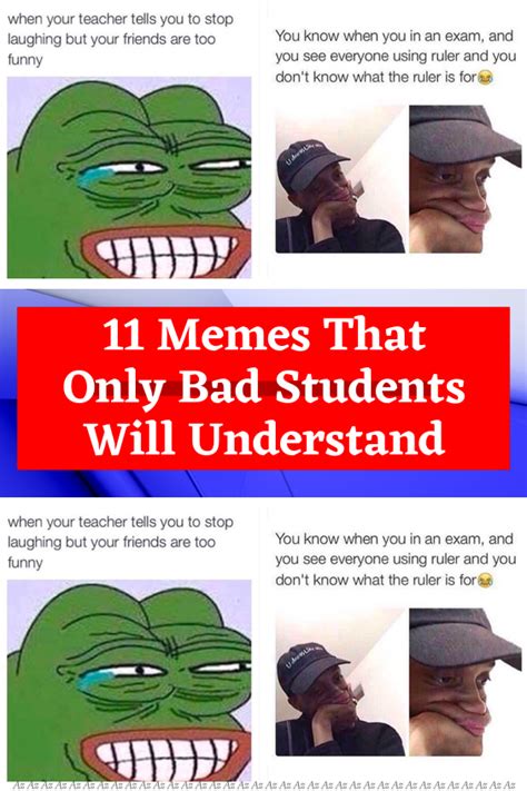 11 Memes That Only Bad Students Will Understand in 2023 | Student memes, Student, You funny