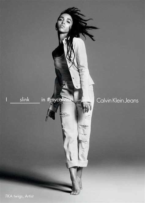 FKA twigs & Kaner Flex by David Sims for Calvin Klein Jeans Spring 2016 Ad Campaign - Fashion ...