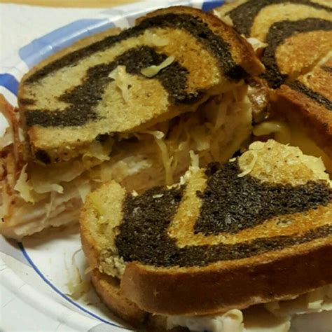 Grilled Turkey Reuben Sandwiches Recipe - Allrecipes.com