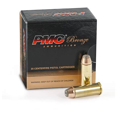 PMC Bronze, .44 Remington Magnum, JHP, 180 Grain, 25 Rounds - 51665 ...