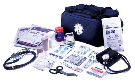 MEDSOURCE Emergency Medical Kit, 1 to 10 People Served, Number of ...