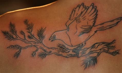 Korean Magpie Tattoo