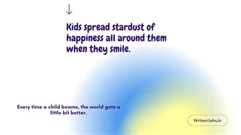 60 Kids Smile Quotes: Pure and Radiant Happiness - Writerclubs 808