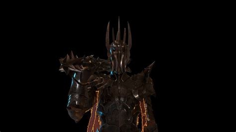 Sauron Armor - 3D Model by Lordische