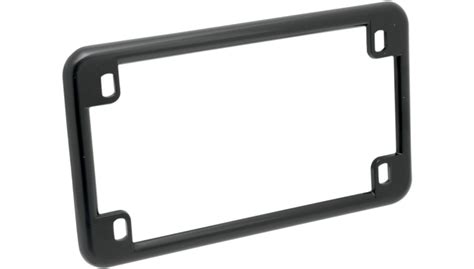 Black License Plate Frame - Factory 47