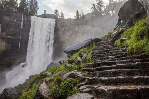 Mist Trail vs. John Muir Trail to Vernal and Nevada Falls | Earth Trekkers