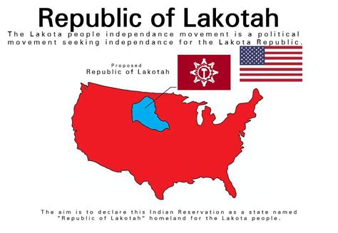 Republic of Lakotah : r/MapPorn