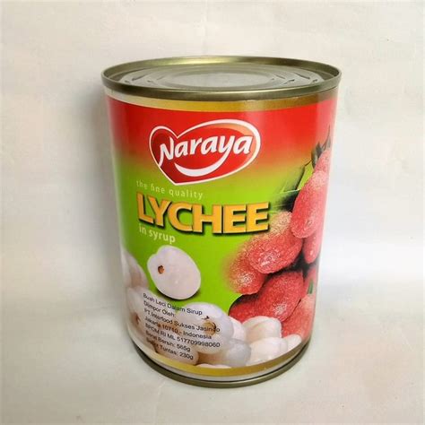 Jual Naraya Lychee Buah Leci dalam sirup- Minuman kaleng di Lapak ...