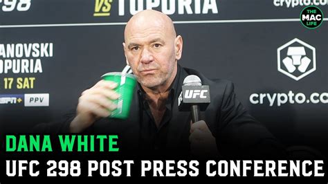 Dana White talks Alex Volkanovski KO; Announces UFC 300 Main Event ...