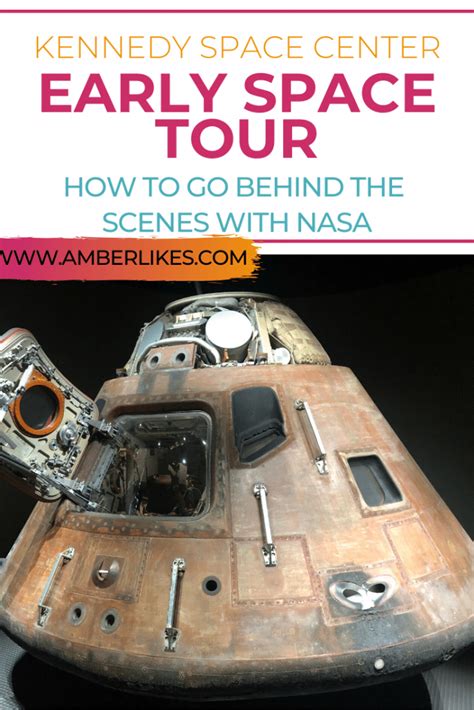 Kennedy Space Center Tours: Early Space Tour Review - Amber Likes