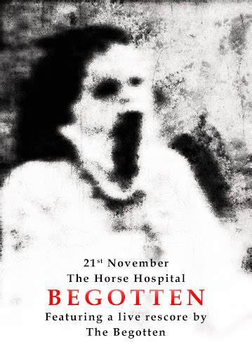 Begotten (1989) ~ Va e Vedi - il cinema dello sguardo umano