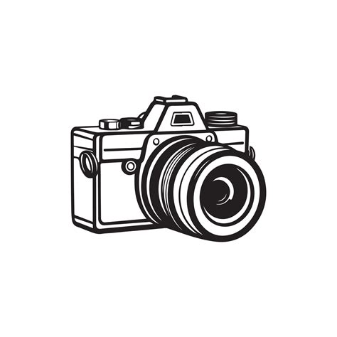 Camera Silhouette Icon 27624880 Vector Art at Vecteezy