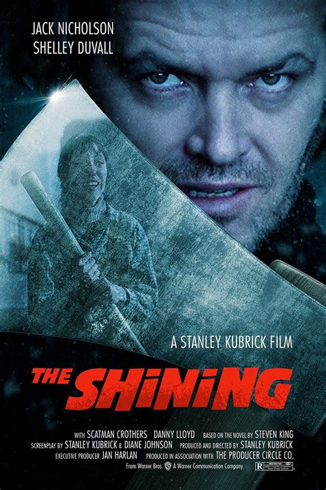 The Shining (Kubrick's) Movie fan art cover-poster find repin Horror Movie Posters, Cinema ...