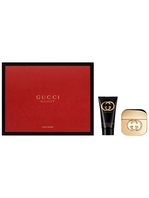 Gucci Guilty 30ml Eau de Toilette Fragrance Gift Set at John Lewis & Partners