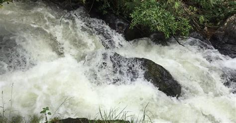 A Strong River Flowing Through Rocks Formation · Free Stock Video