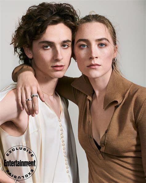 Saoirse Ronan and Timothée Chalamet - Entertainment Weekly Magazine 10 ...