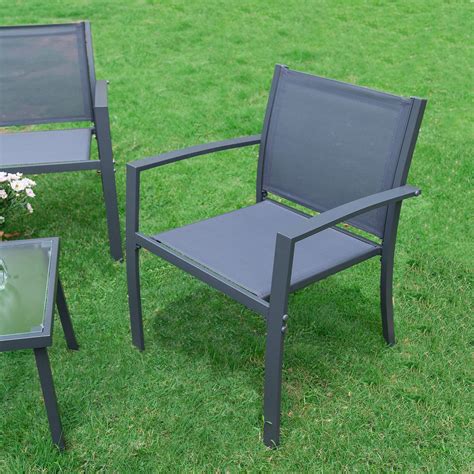 Sigtua Garden Furniture Set, 4 Seater Garden Furniture Sets [2 ...