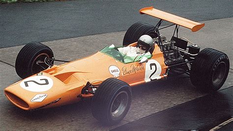 Bruce McLaren, McLaren M7A, 1968 German GP | Carros de corrida, Carros ...