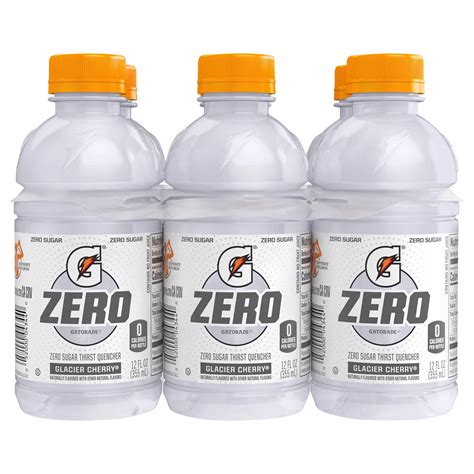 Gatorade Zero Glacier Cherry 6 pk Bottles - Shop Sports & energy drinks ...