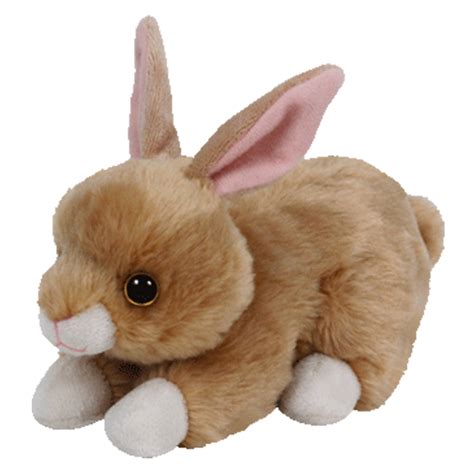 Pyoopeo Ty Beanie Babies 6" 15cm Bunnie the Bunny Plush Regular Soft Stuffed Animal Rabbit ...