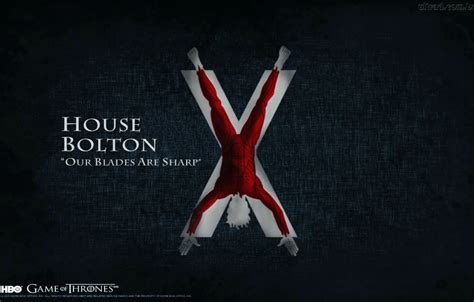 Wallpaper game of thrones, Bolton, coat of arms images for desktop ...