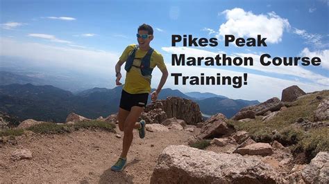 Pikes Peak Marathon Training: Summit Workout and Views | Sage Canaday Running - YouTube