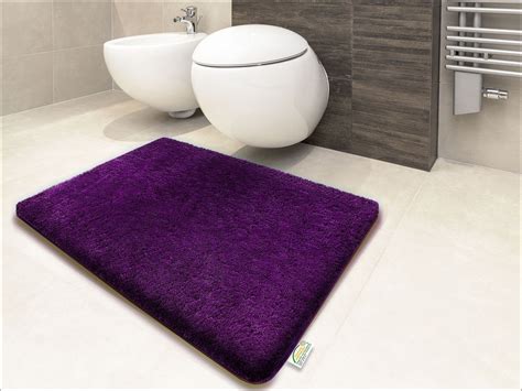 dark purple bathroom rugs | Purple bathrooms, Purple bathroom decor, Elegant bath rugs