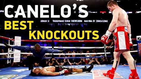 Best Knockouts Of Canelo Alvarez, Boxing HD - YouTube