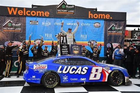 NASCAR's Kyle Busch Makes Statement At Auto Club Speedway