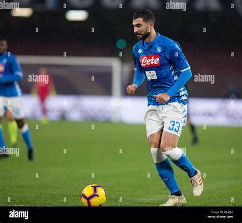 Raul Albiol of SSC Napoli seen in action during the Serie A football match between SSC Napoli vs ...