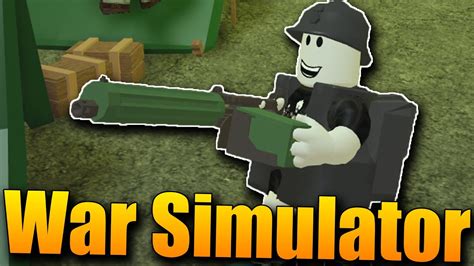 KONEČNĚ DOBRÝ SIMULÁTOR!😱 Roblox War Simulator - YouTube