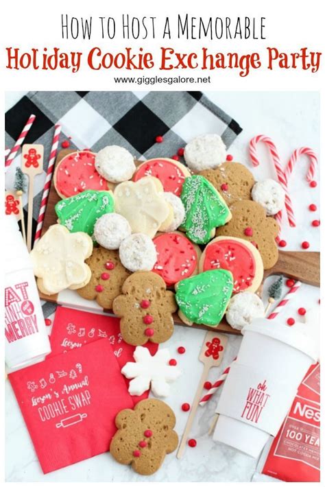 How to Host a Holiday Cookie Exchange Party | Holiday cookie exchange ...