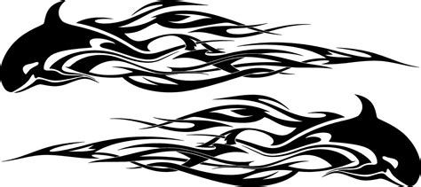 orca boat decals, orca flames vehicle graphics | Xtreme Digital GraphiX