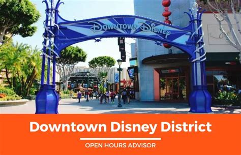 Downtown Disney Hours: Opening, Closing & Holidays Hours | December 2023