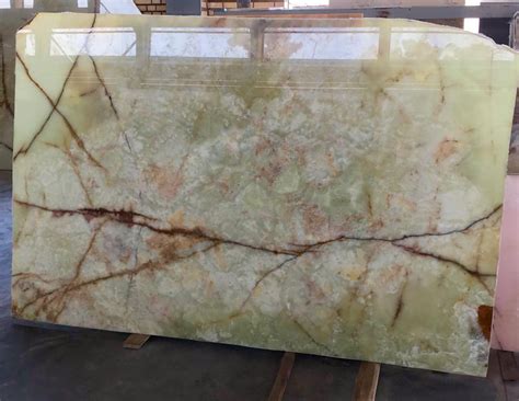 Onyx Slabs | Stone Slabs - Green Onyx Slabs Polished Iranian Green Onyx Slabs