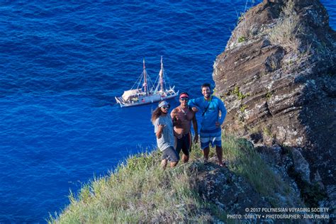 Hokulea Visits the Pitcairn Islands – National Geographic Society Newsroom