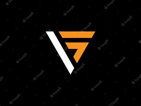 Premium Vector | GV logo design