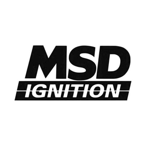 Buy Msd Ignition Logo Vinyl Decal Sticker Online