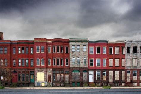 Baltimore Rowhouses | Row house, Baltimore, Baltimore city