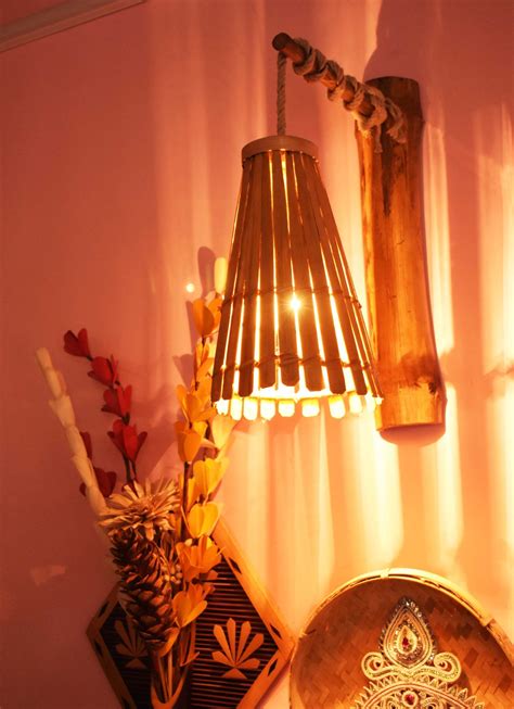 Hand Painted Natural Bamboo Lamp Shade, For Indoor, Rs 380 /piece | ID: 23091579548