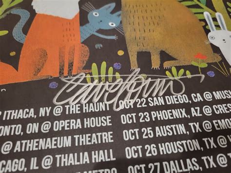 original cavetown concert poster signed | #4679806033