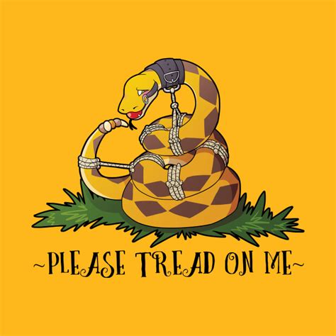 Please Tread On Me - Humor - Tapestry | TeePublic