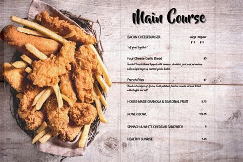 Copy of Main course Menu 07 | PosterMyWall